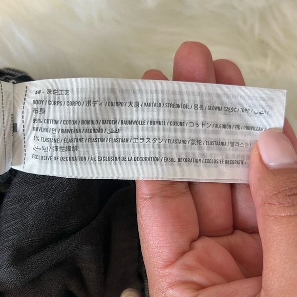 Abercrombie & Fitch the 90’s Slim ultra high rise curve love size 25/0L - Picture 6 of 8